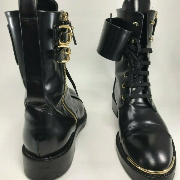 Louis Vuitton - Leather Ranger Women Boots - Picture 8 of 8